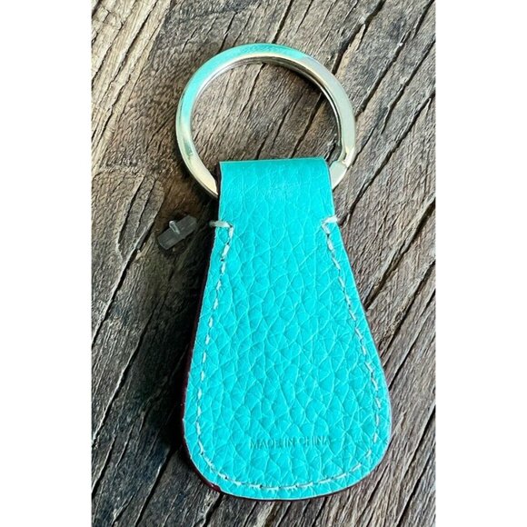 Dooney & Bourke Pebble Grain Logo Lock Sac Handbag Spearmint Tiffany Wallet Key - Picture 7 of 16